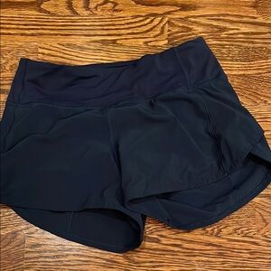 Lululemon blue workout shorts